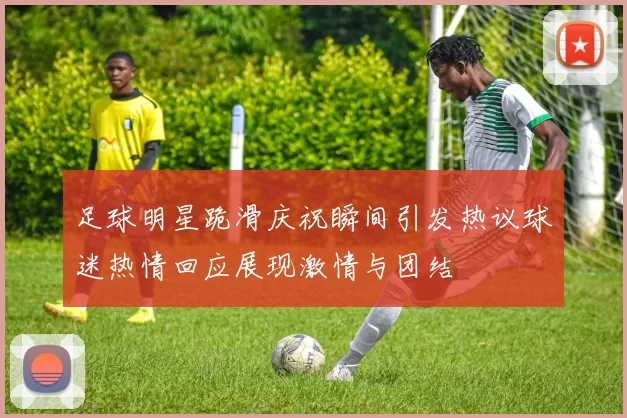 足球明星跪滑庆祝瞬间引发热议球迷热情回应展现激情与团结
